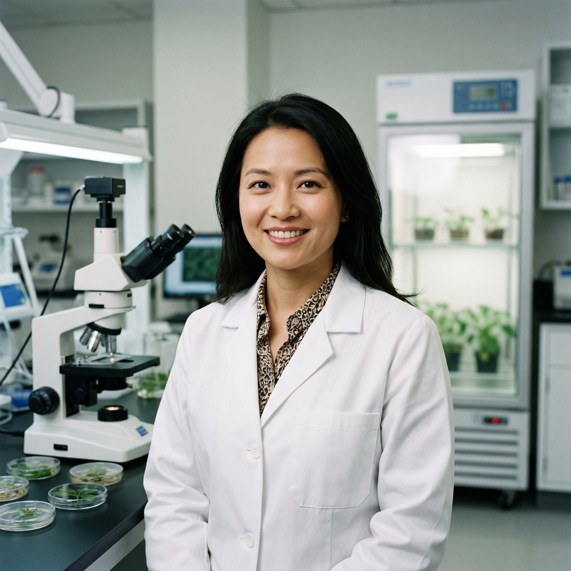 黑料植物研究员王芷兰