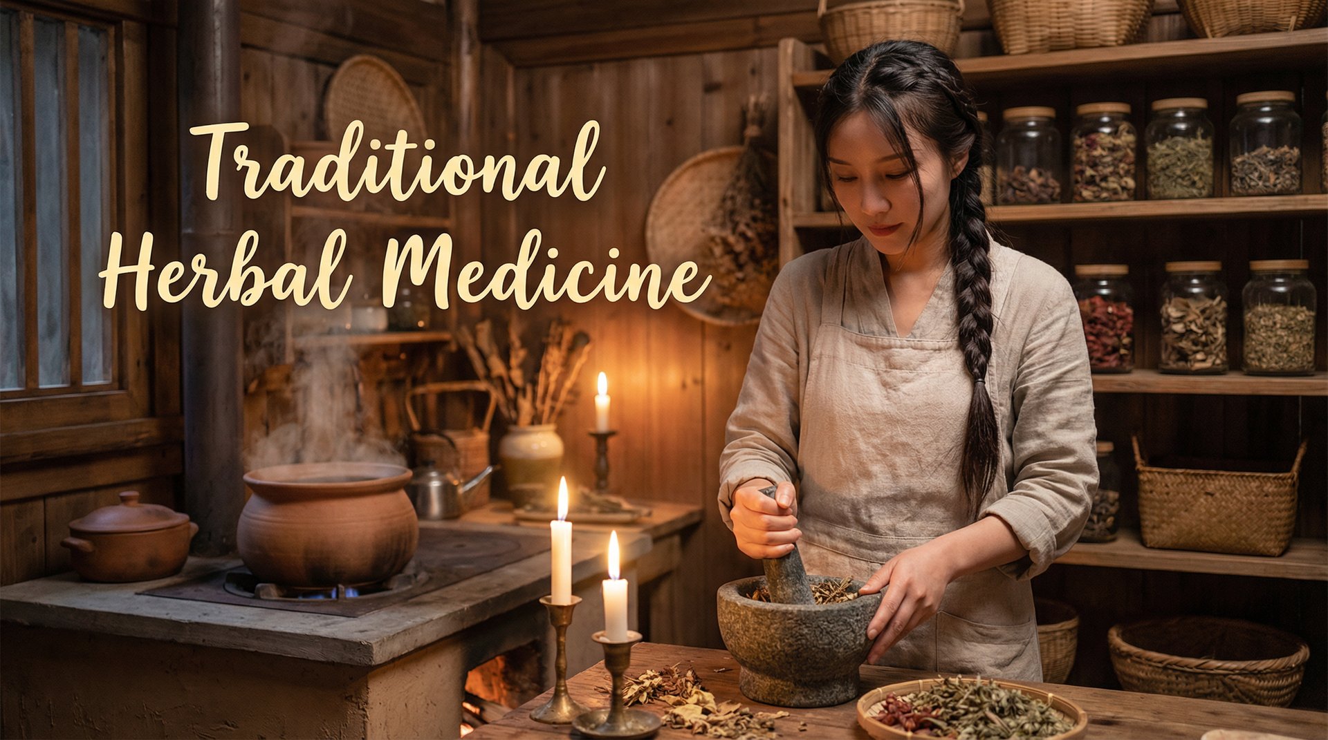 黑料植物视频传统草药制作